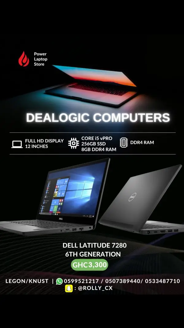 Dell Latitude E7280 6TH Generation