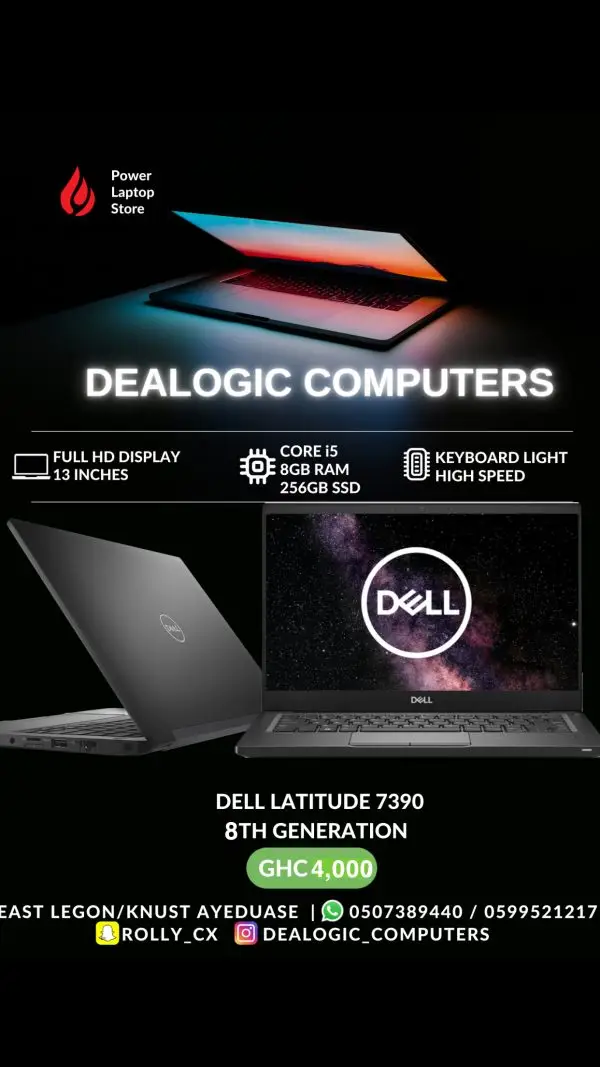 Dell Latitude 7390 8TH Generation