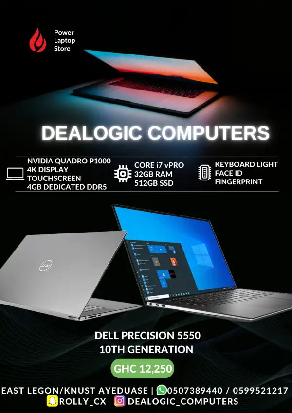 Dell Precision 5550 10TH Generation