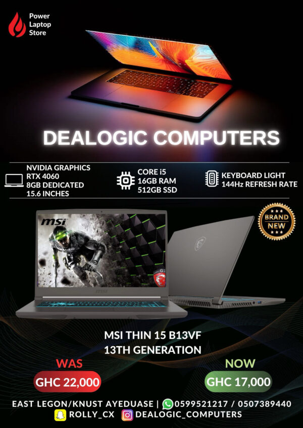 MSI THIN 15 B13VF