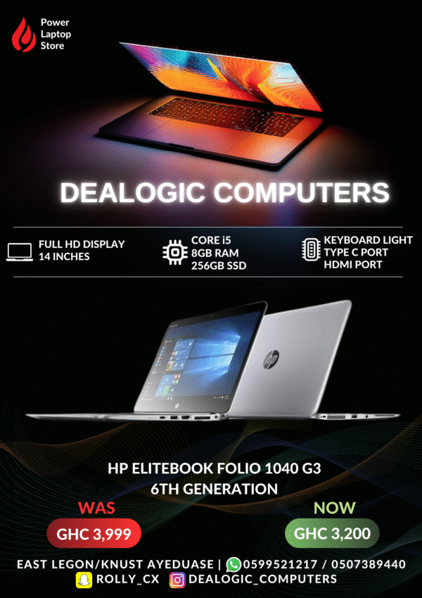 HP ELITEBOOK FOLIO 1040 G3