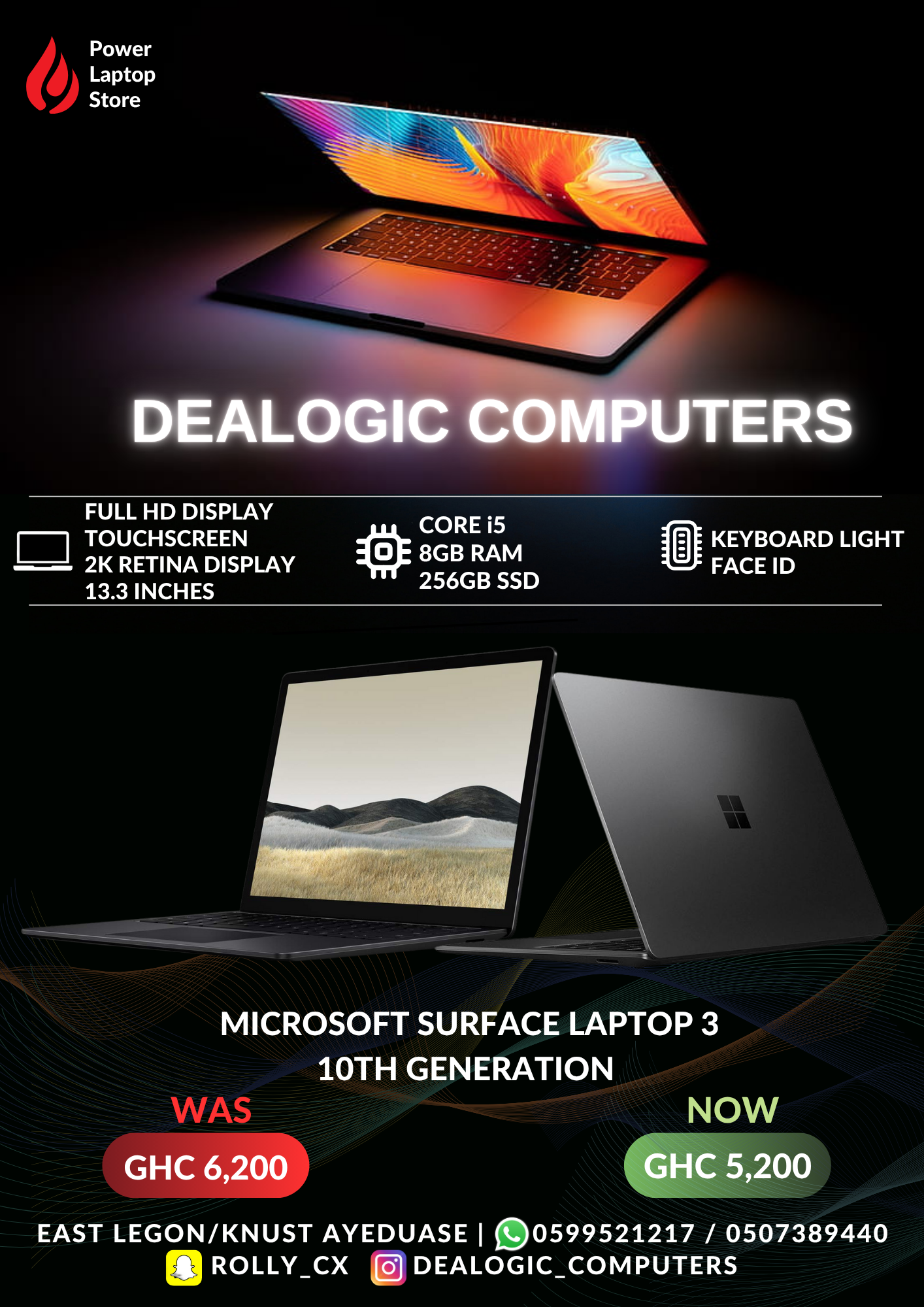 MICROSOFT SURFACE LAPTOP 3