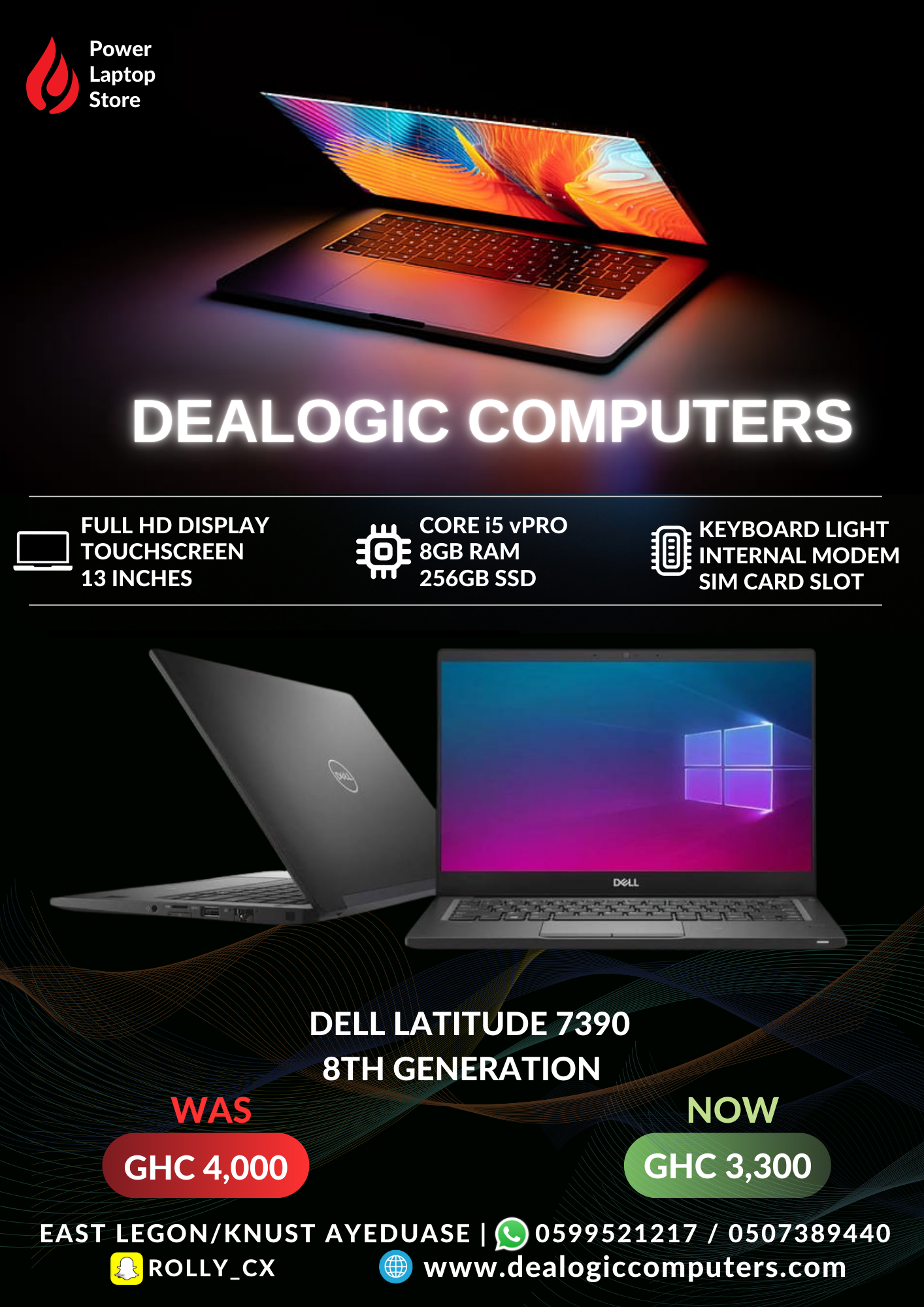 DELL LATITUDE 7390