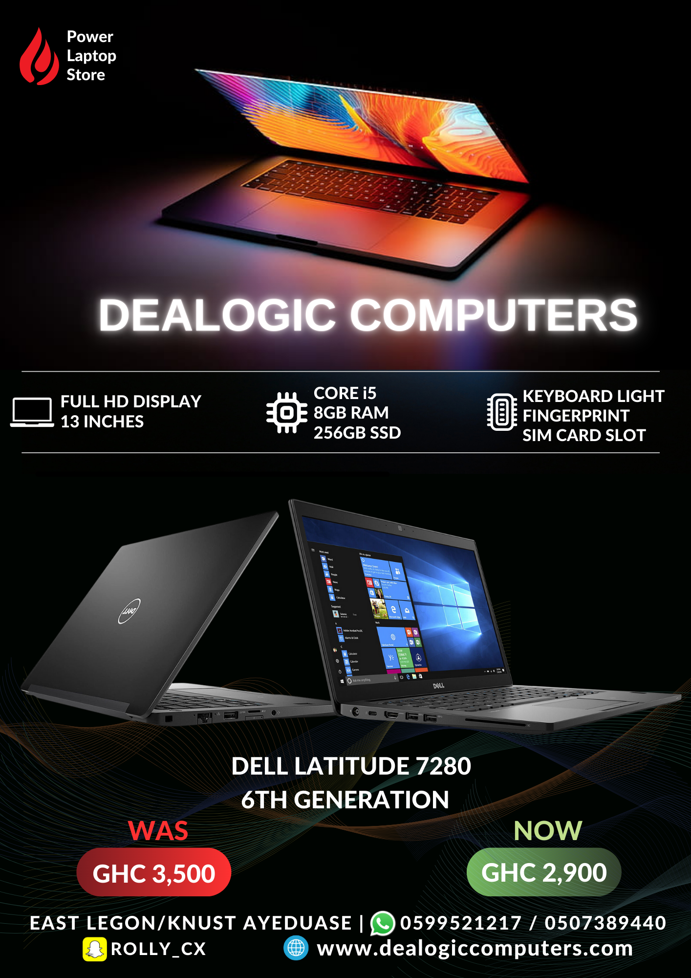 DELL LATITUDE 7280